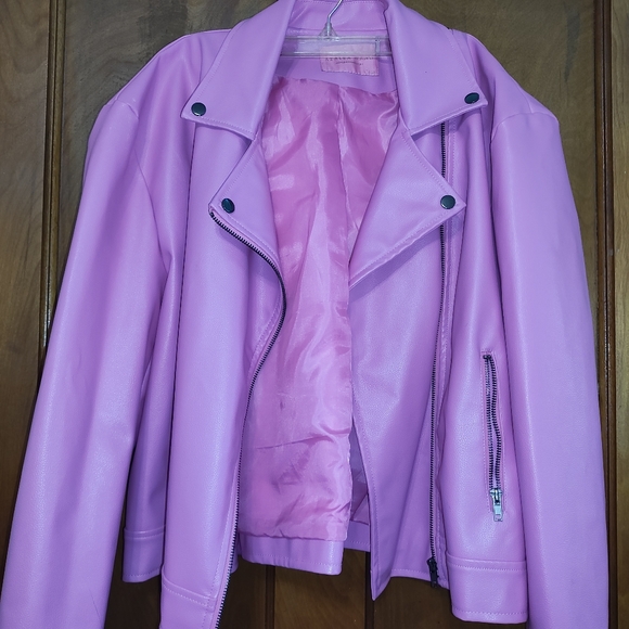 Faux Biker Coat - Picture 2 of 8